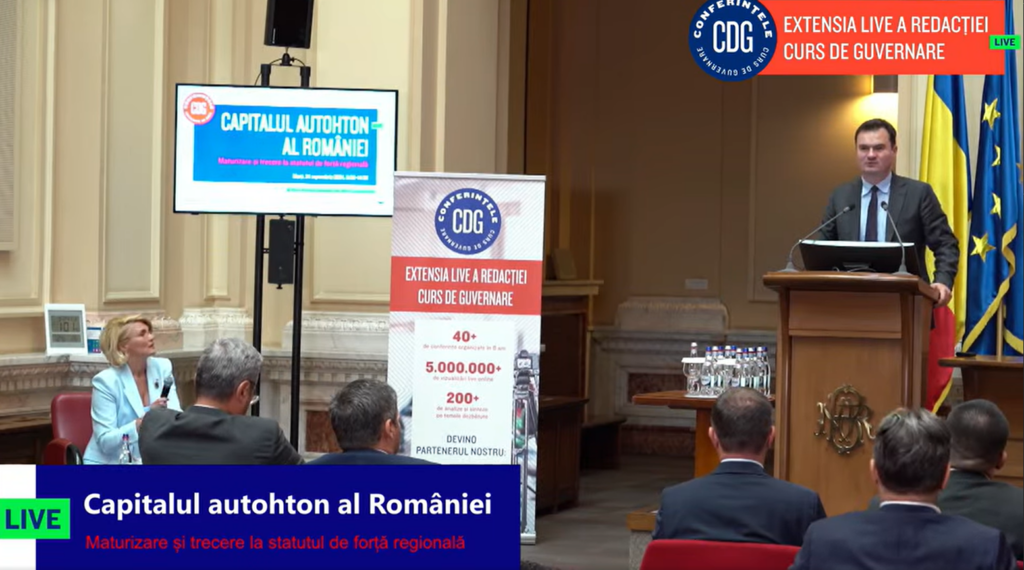 Conference “Romania’s Domestic Capital“