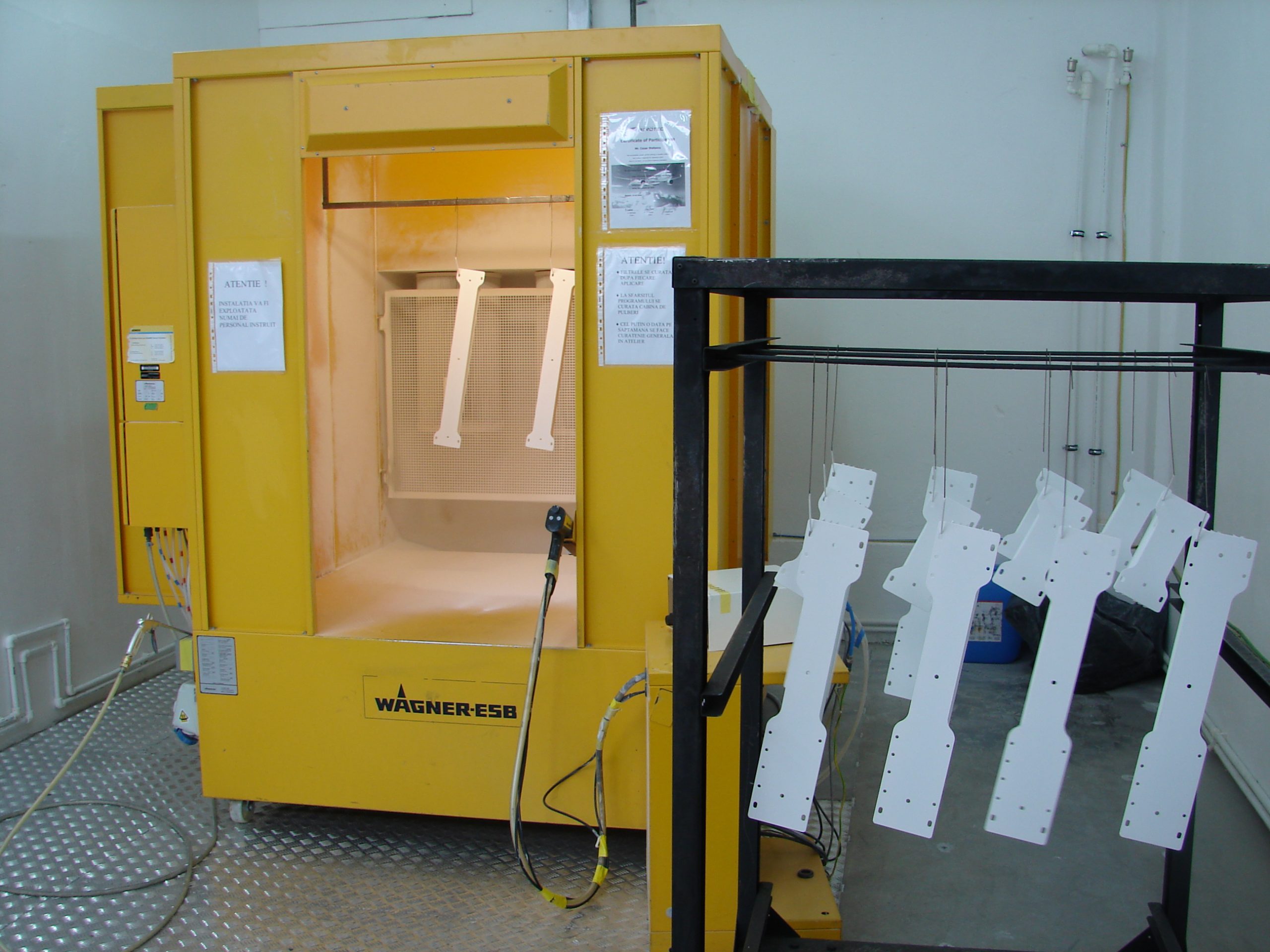 Vopsire in camp electrostatic 1