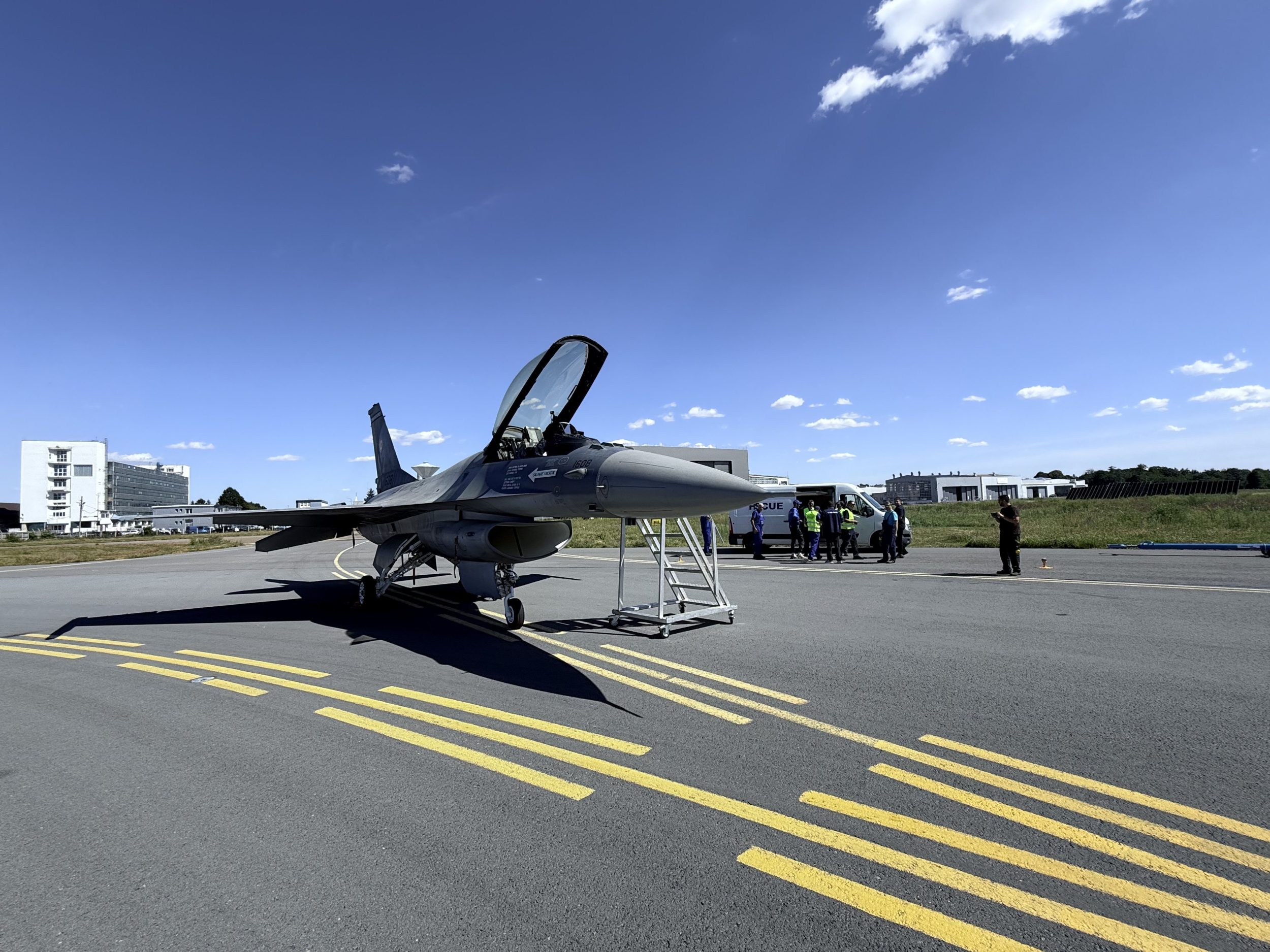 Another F-16 Aircraft Completes Maintenance at Aerostar!