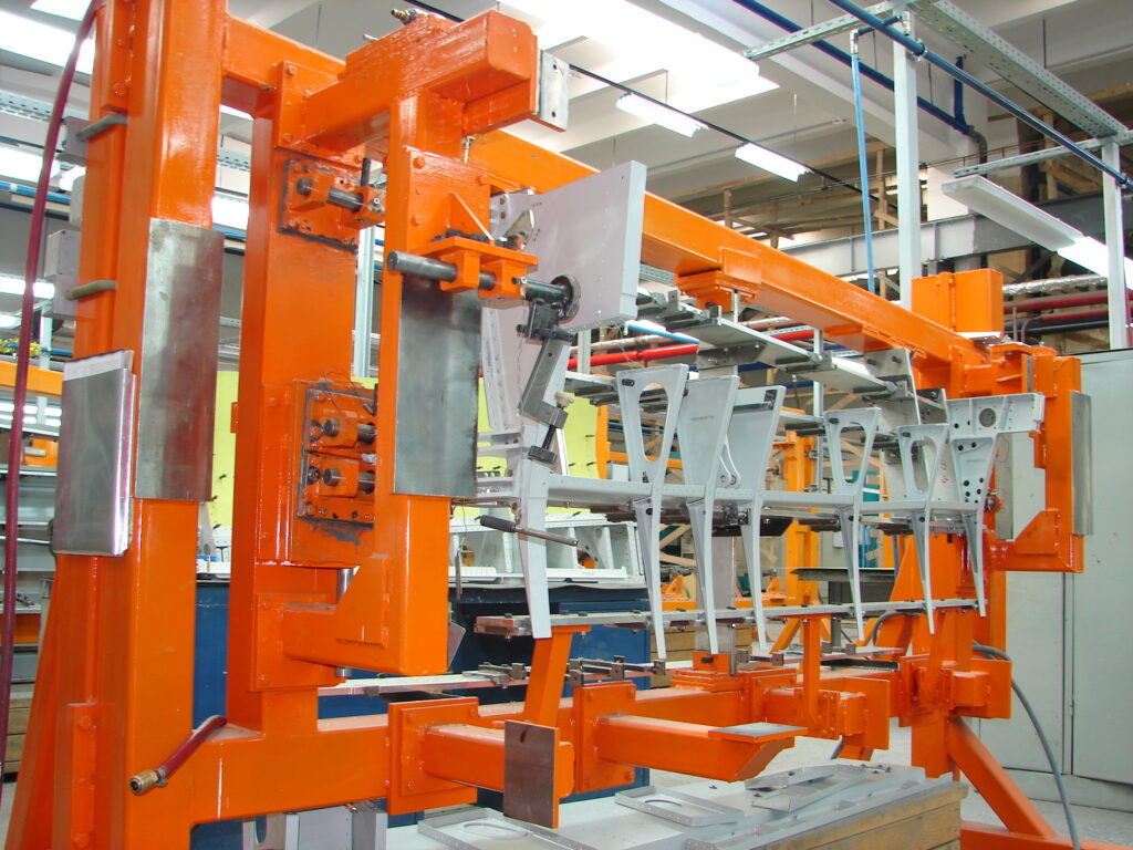 21. assembly jig for A320 family shroud box