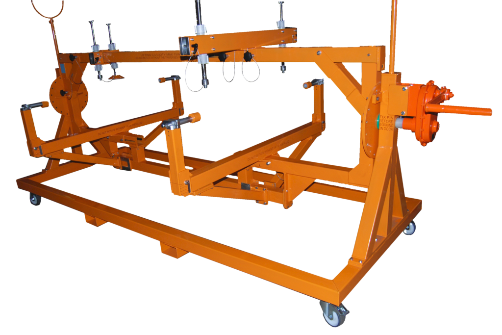 Stand support for A380 passenger door